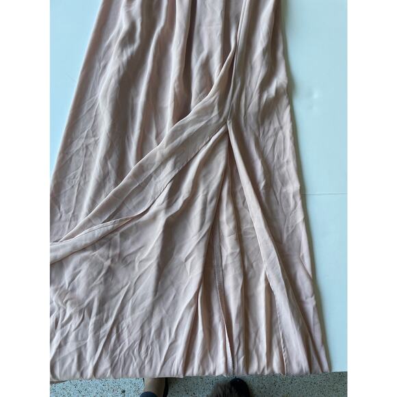 Show Me Your Mumu Hacienda Dress Dusty Blush Crisp Size Small - Picture 6 of 7